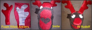 DIY Bop and Boogie Rudolf puppet 2